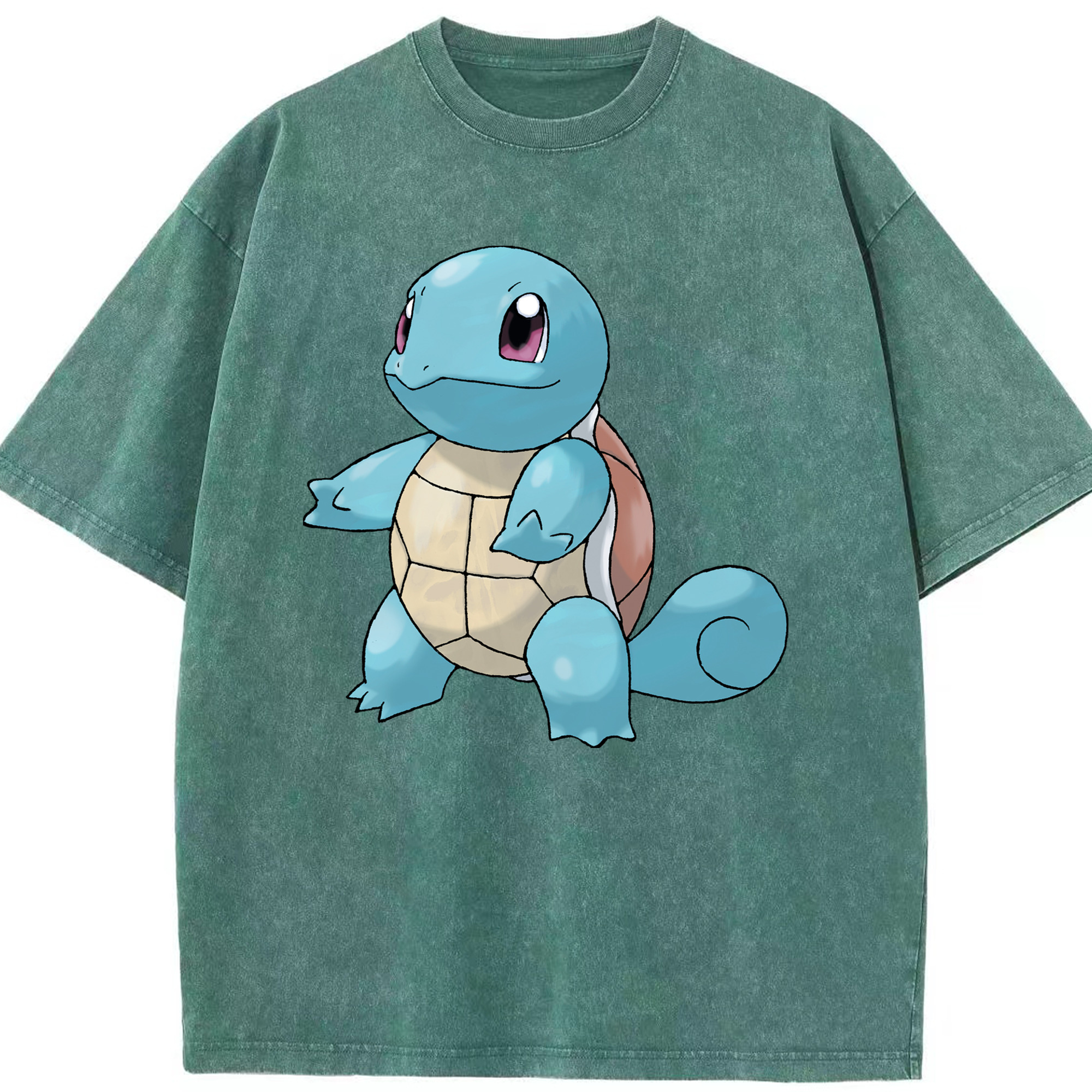 （画像用） ポケットモンスター Pokémon 綿100% ヴィンテージ風 半袖Tシャツ（フロントプリント）